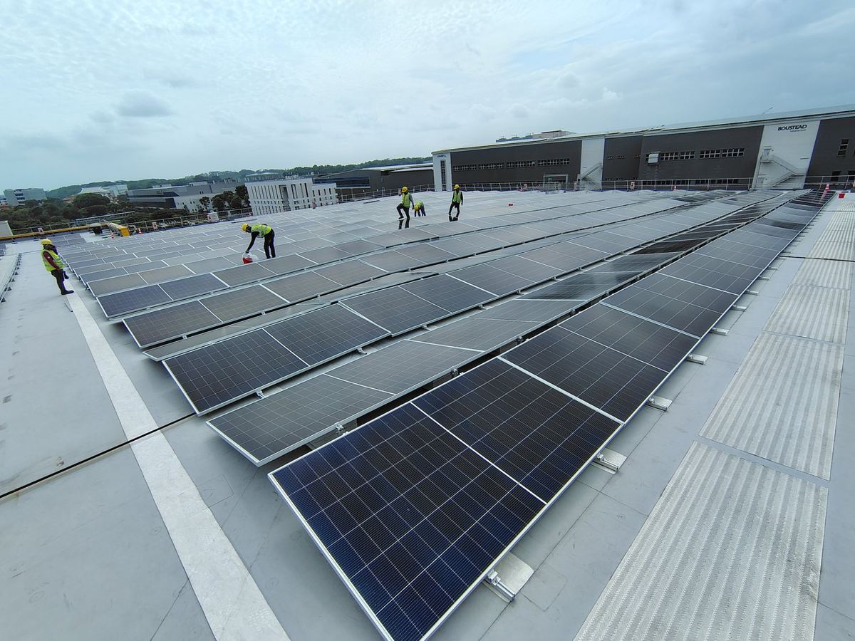 New solar panels